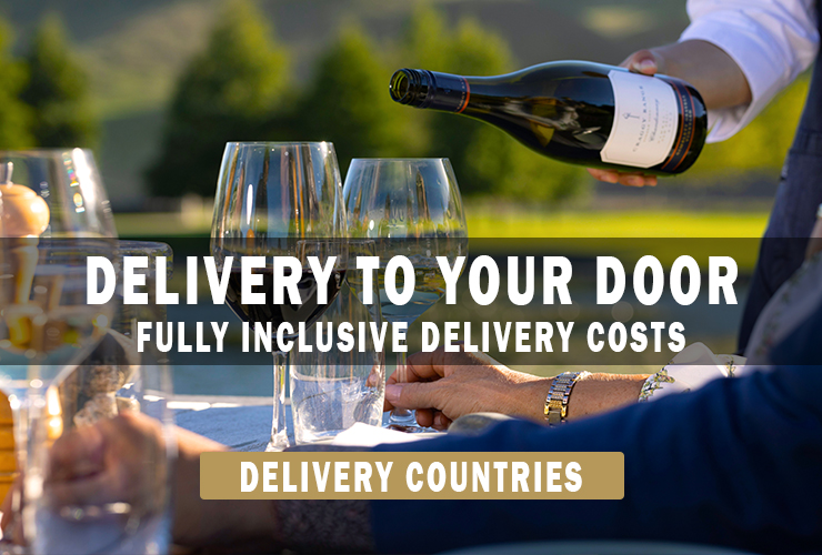 Delivery Countries for New Zealand Wine